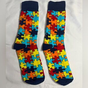 Puzzle Pieces Socks